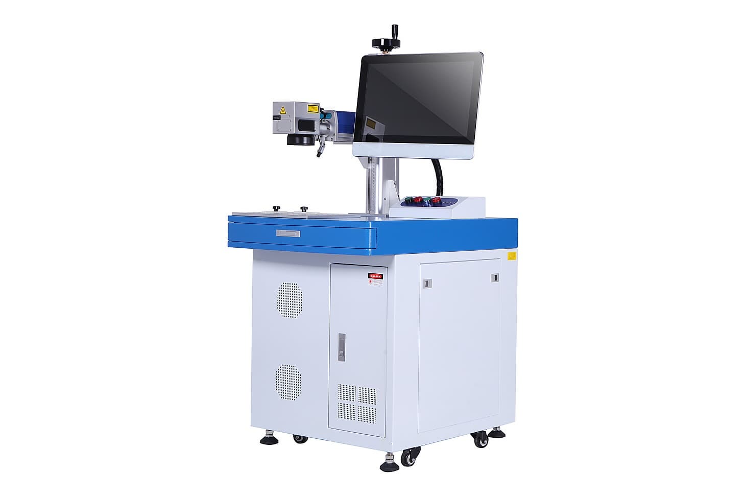 20w raycus fiber laser marking machine for stainless steel